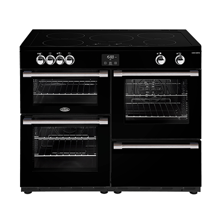 Belling 900mm cookcentre 2025 deluxe induction range cooker