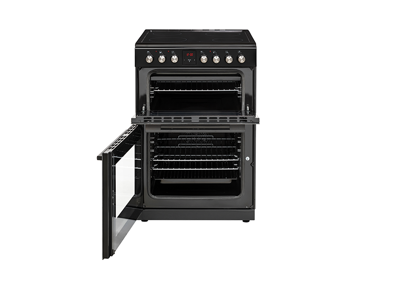 Freestanding double discount oven electric cooker