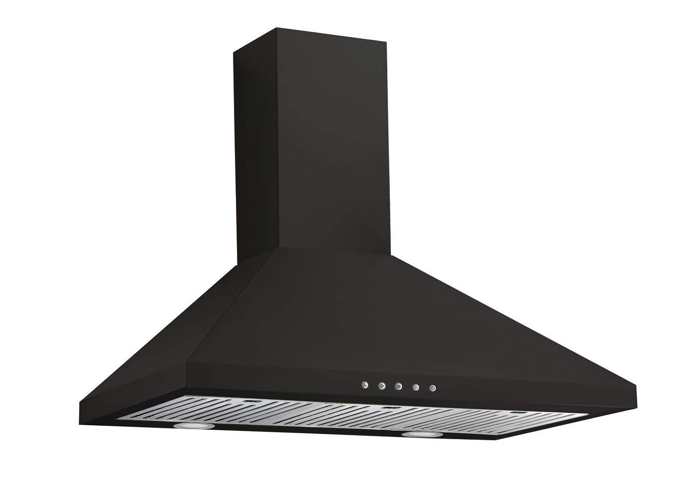 black range hood 90cm