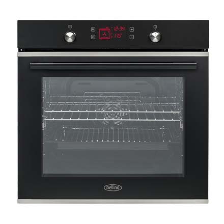 Built in 60cm Multi function Oven with Large Visio Display Belling